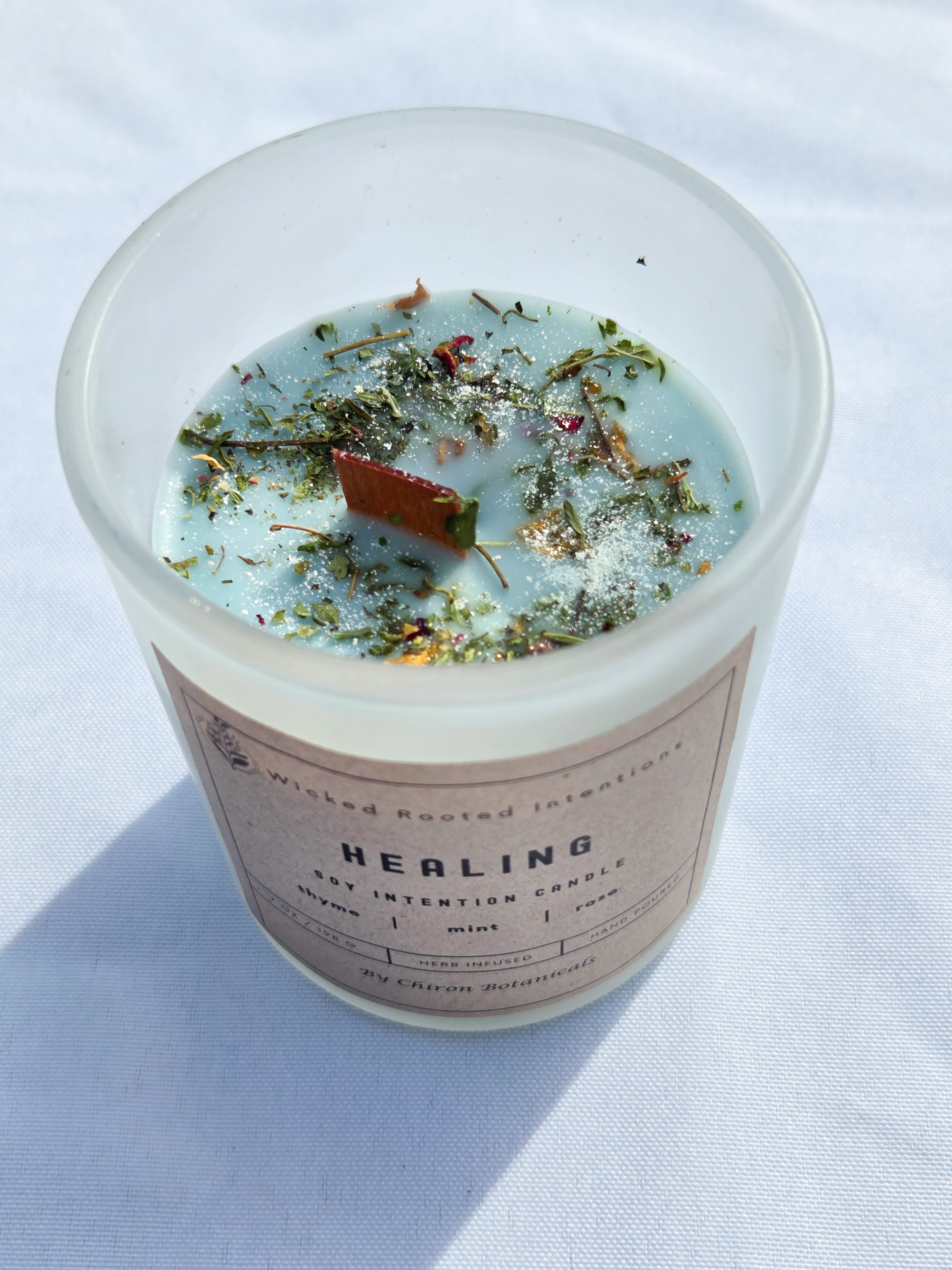 Healing Intention candle