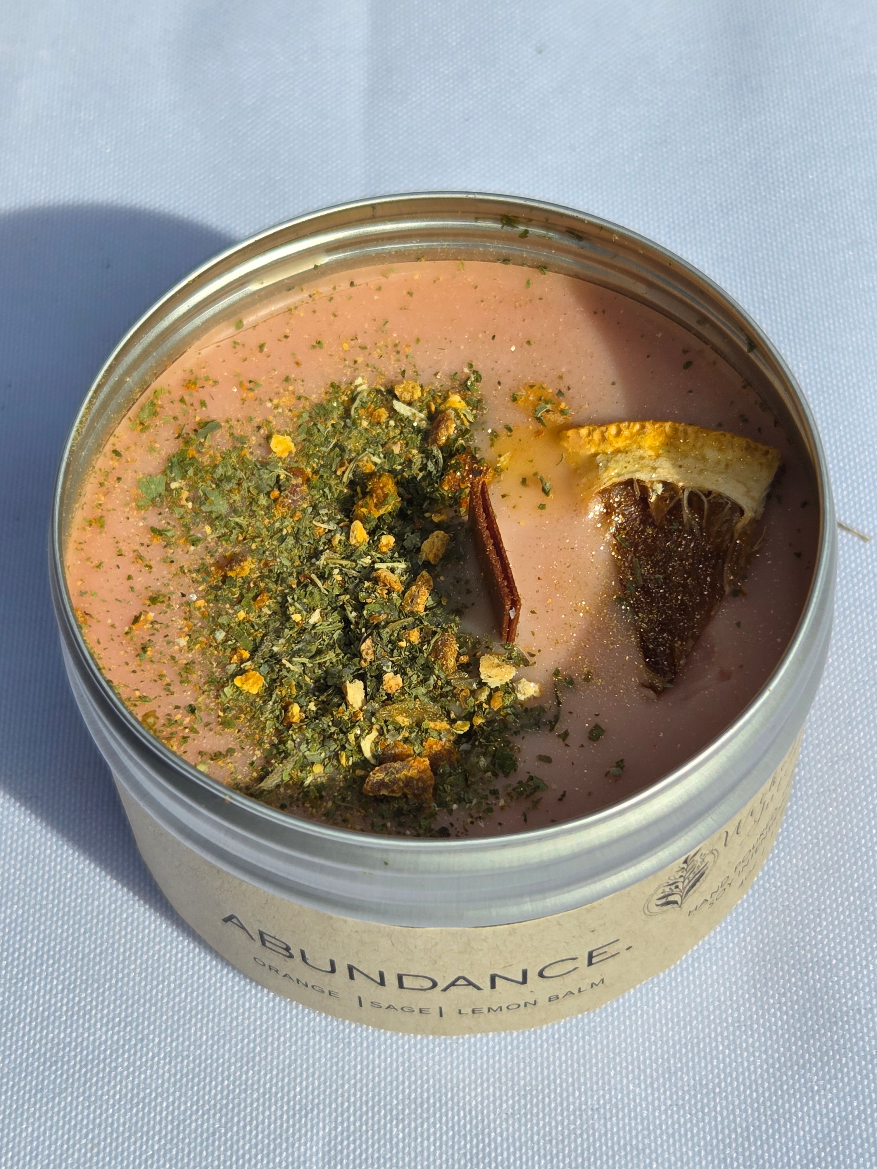 Abundance Intention Candle