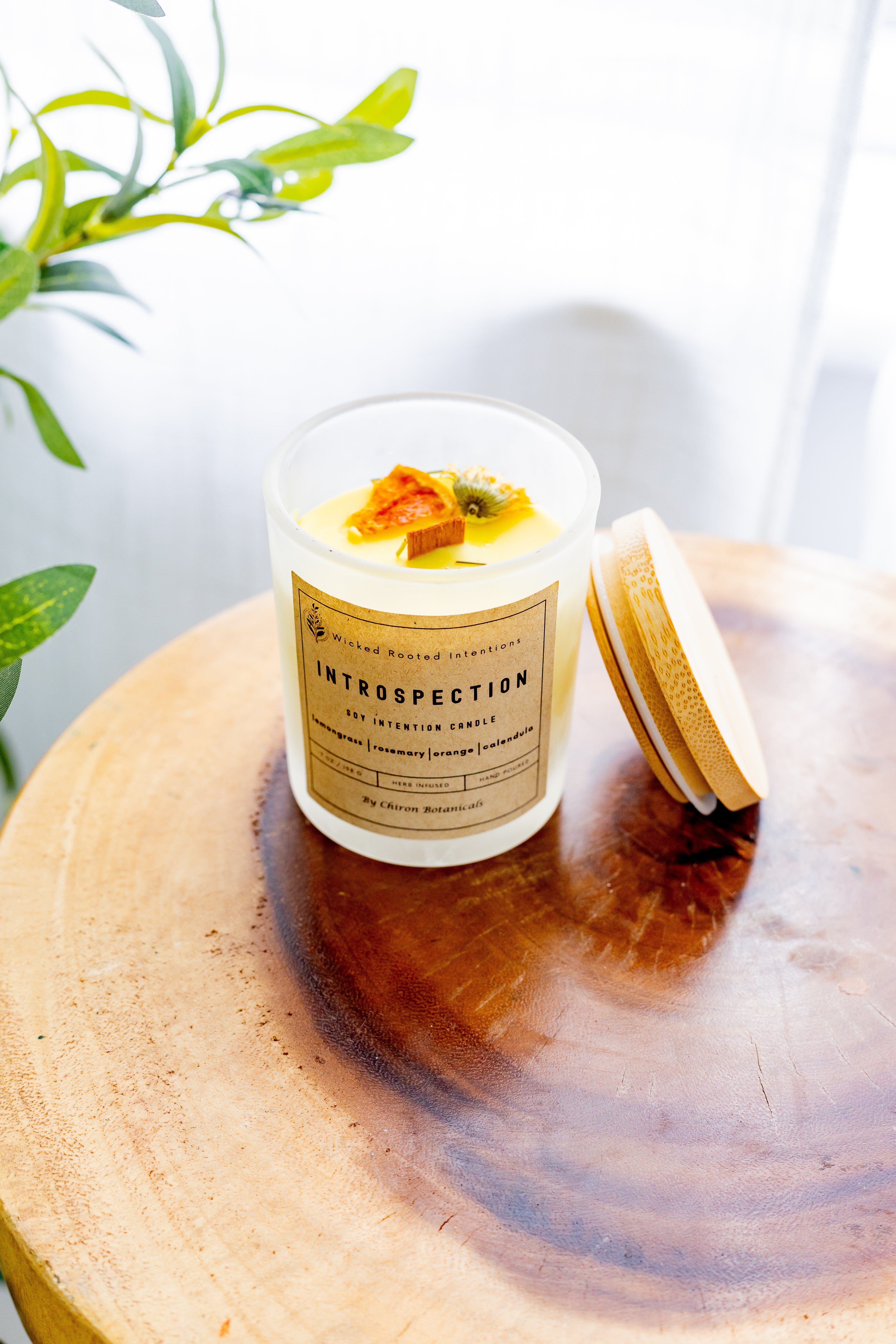 Introspection Intention Candle