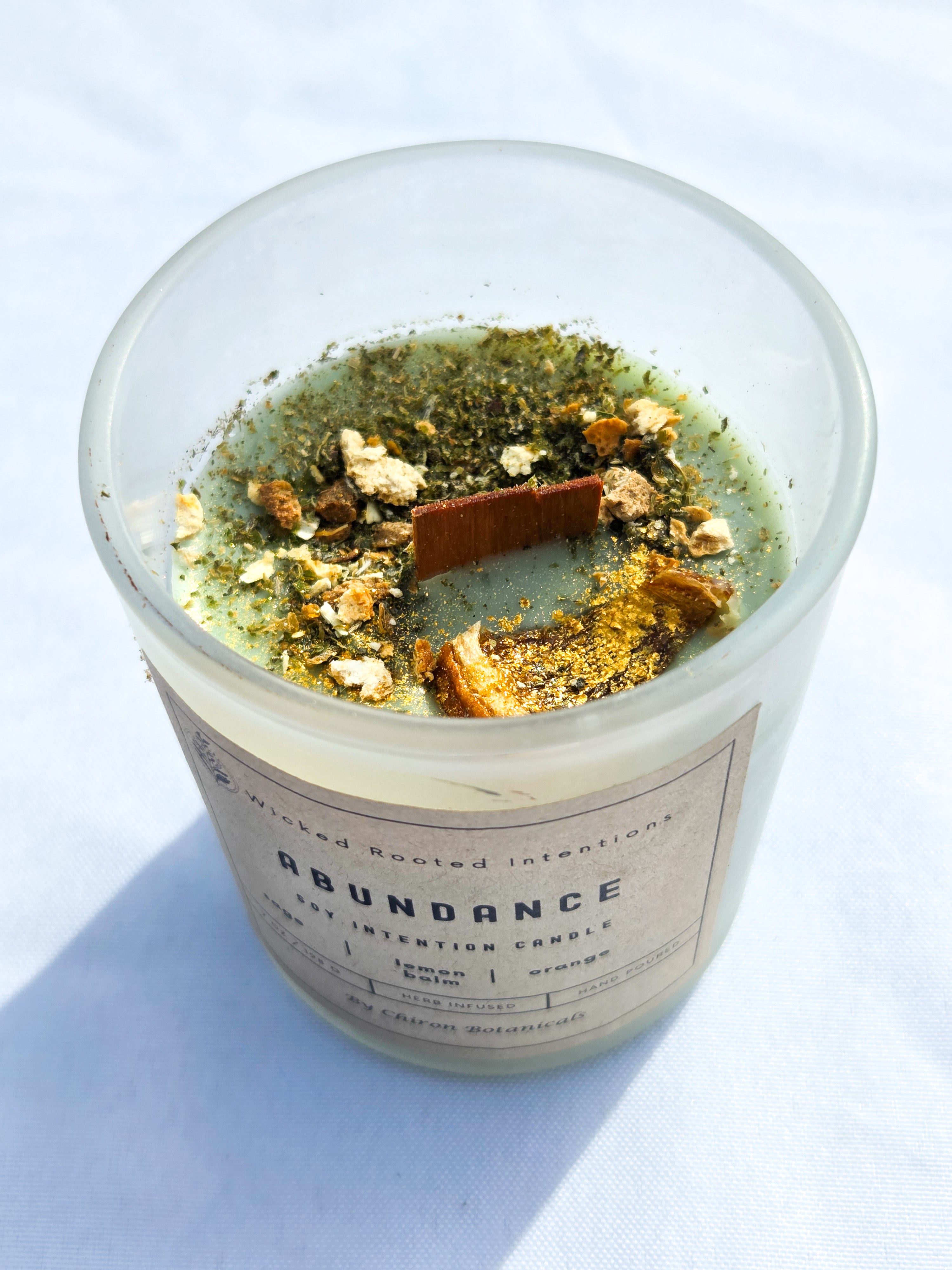 Abundance Intention Candle