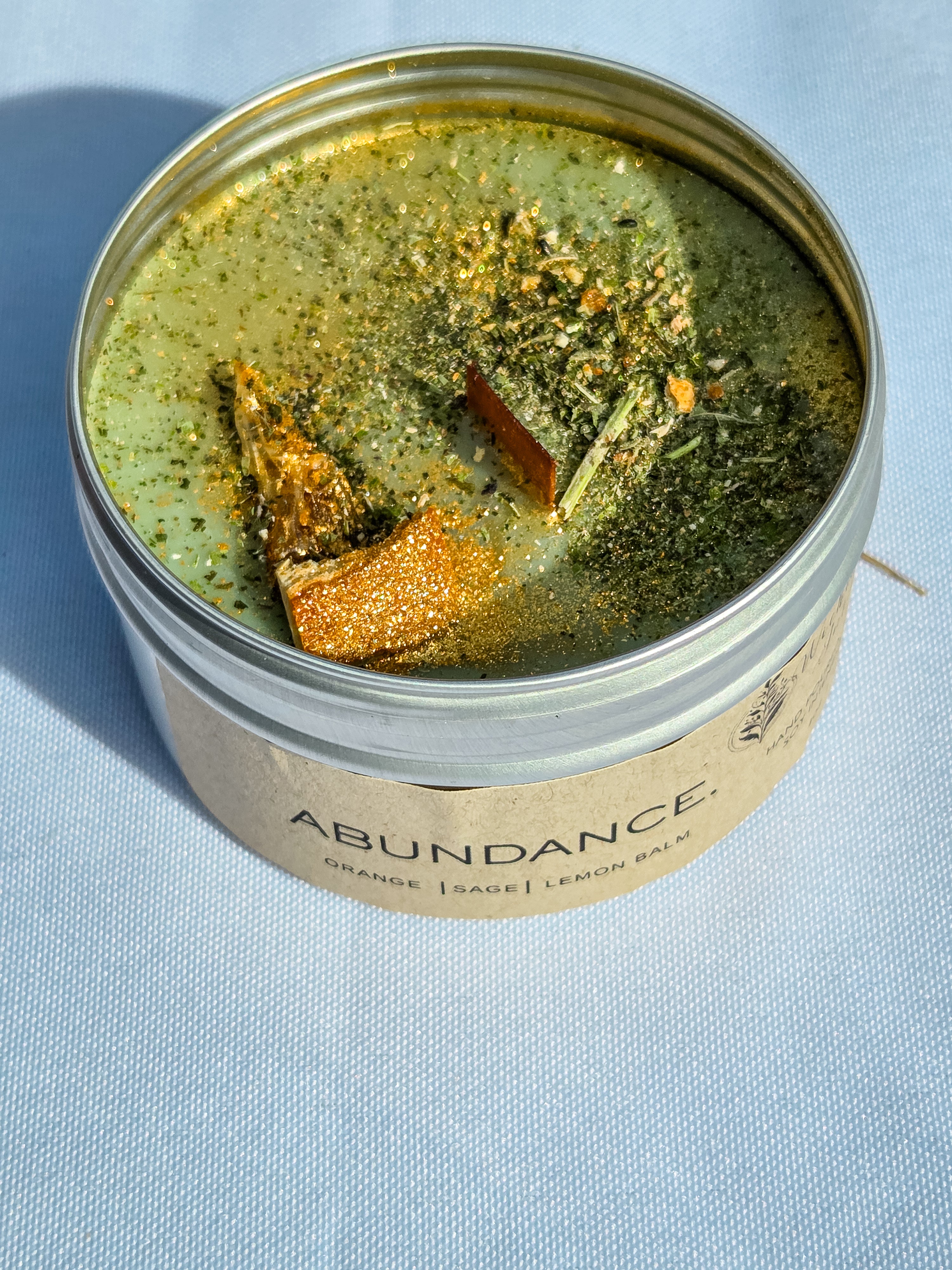 Abundance Intention Candle